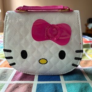 🌸Hello Kitty Quilted White and Pink Purse🌸